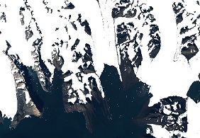 Problem z wyświetleniem zdjęcia: „Warstwa z wydzielonym indeksem śnieżnym na zdjęciu Landsat 8”