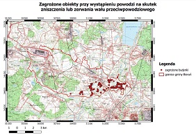 Problem z wyświetleniem zdjęcia: „Mapa zagrożonych obiektów budowlanych przy powodzi raz na 500 lat”
