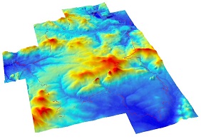 Problem z wyświetleniem zdjęcia: „Model współczesnego Numerycznego Modelu Terenu”